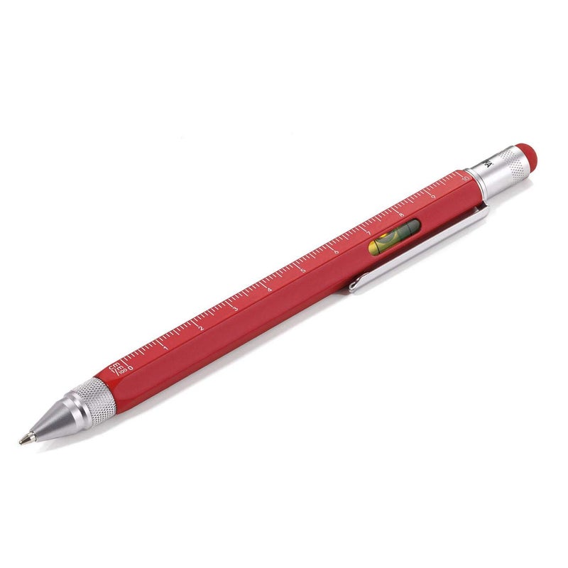 Troika Construction Ballpoint Pen, Red (PIP20RD) - Image 1